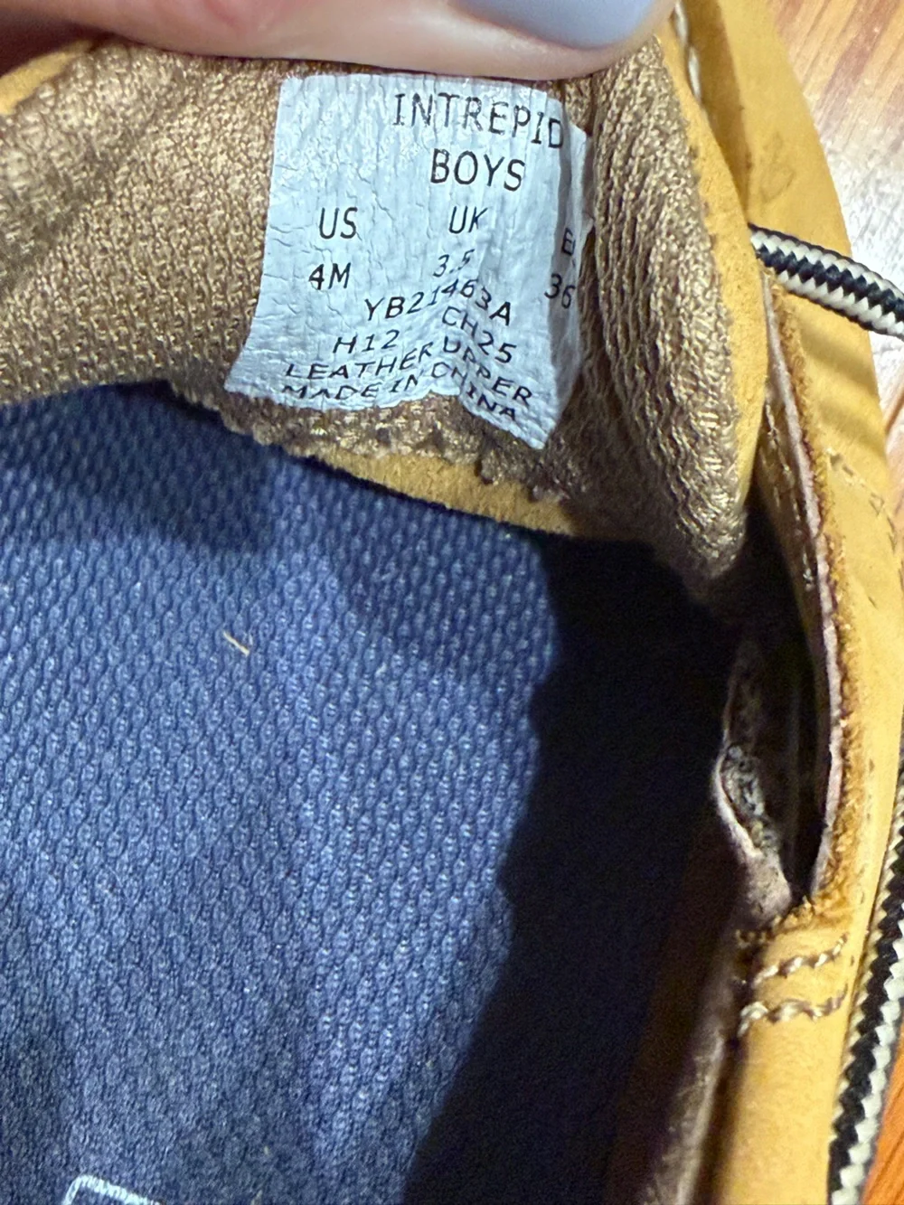 Sperry Top-Sider Tan Leather Boat Shoes Boys Size 4M